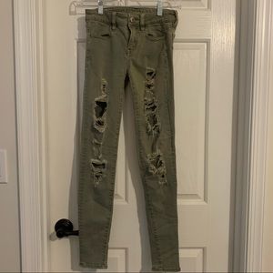 AE skinny jeans